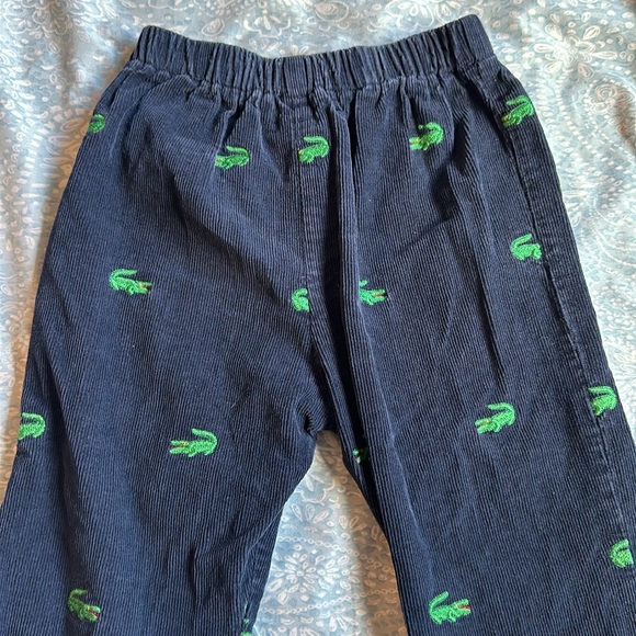 VINTAGE alligator embroidered corduroy boys 4T pants - Picture 5 of 5